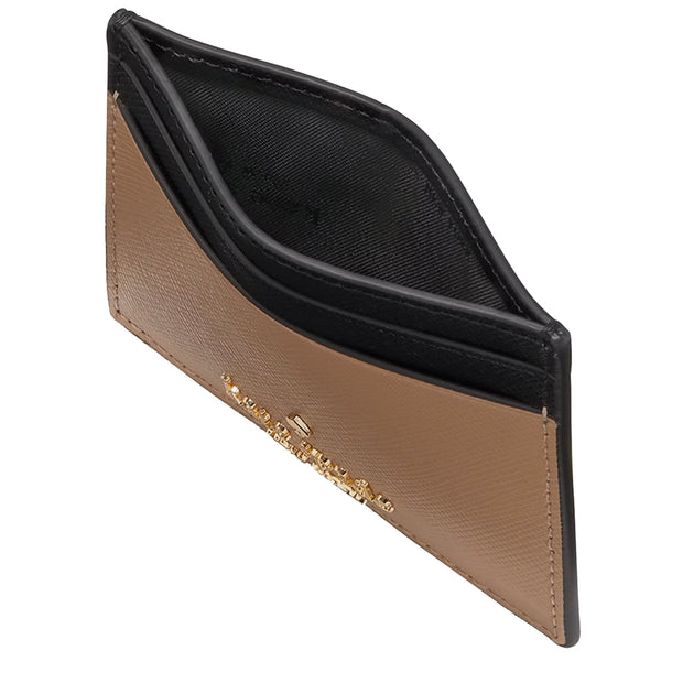 Buy Kate Spade Madison Small Slim Card Holder in Toasted Hazelnut Multi KI369 Online in Singapore | PinkOrchard.com