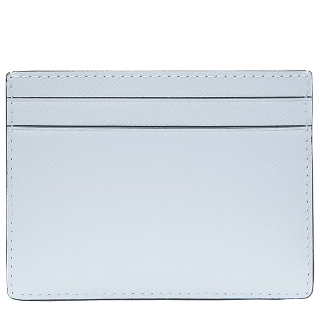 Back View of Kate Spade Madison Small Slim Card Holder - Watercolor Blue KI368