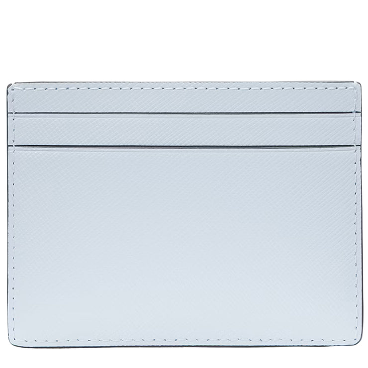 Back View of Kate Spade Madison Small Slim Card Holder - Watercolor Blue KI368