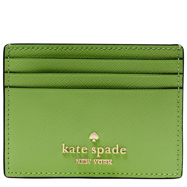 Buy Kate Spade Madison Small Slim Card Holder in Turtle Green KC582 Online in Singapore | PinkOrchard.com