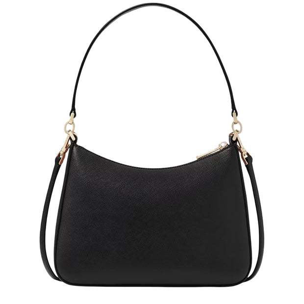 Back View of Kate Spade Margot Convertible Shoulder Bag - Black KH397