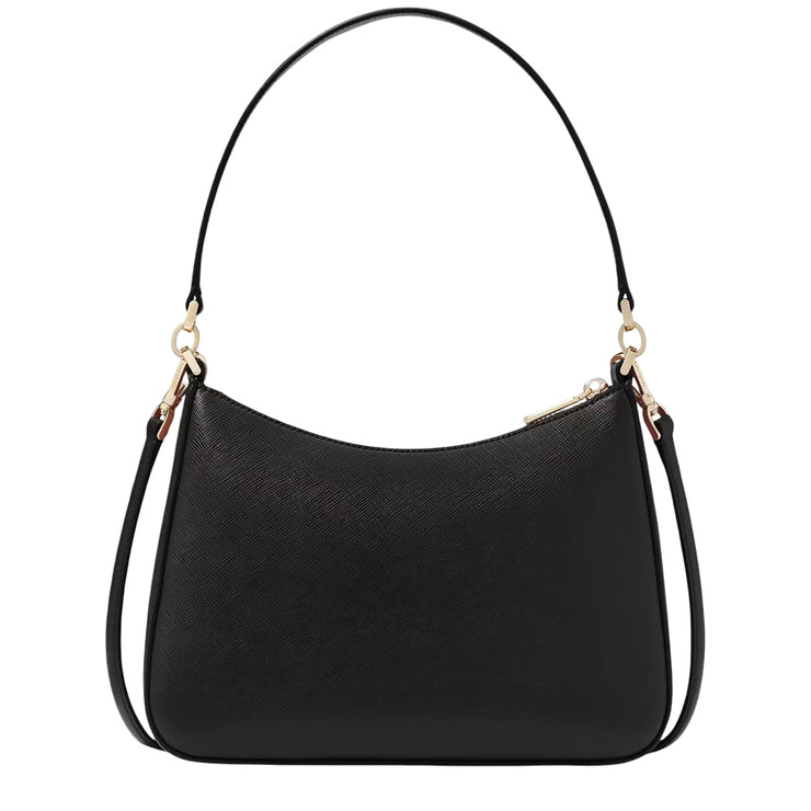 Back View of Kate Spade Margot Convertible Shoulder Bag - Black KH397