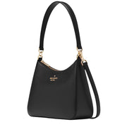 Side View of Kate Spade Margot Convertible Shoulder Bag - Black KH397