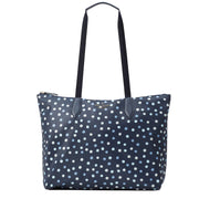 Kate Spade Mel Nylon Packable Tote Bag in Blue Multicolor k9510