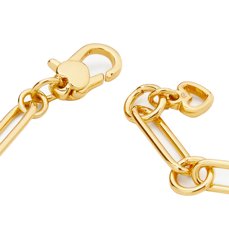 Kate Spade Mom Knows Best Idiom Id Bracelet - Gold KG408