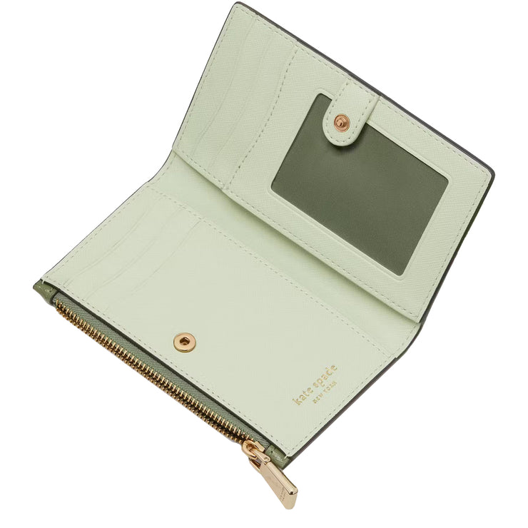 Buy Kate Spade Morgan Small Slim Bifold Wallet in Cedar Stand K8918 Online in Singapore | PinkOrchard.com