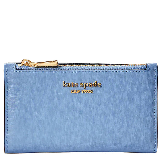 Kate Spade Morgan Small Slim Bifold Wallet in Kingfisher k8918
