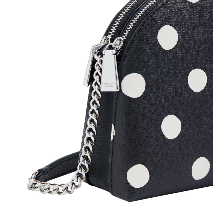 Buy Kate Spade Morgan Sunshine Dot Double-zip Dome Crossbody Bag in Black Multi KF564 Online in Singapore | PinkOrchard.com