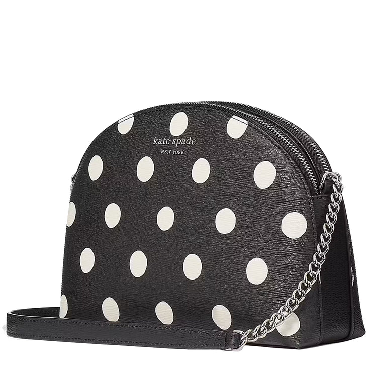 Buy Kate Spade Morgan Sunshine Dot Double-zip Dome Crossbody Bag in Black Multi KF564 Online in Singapore | PinkOrchard.com