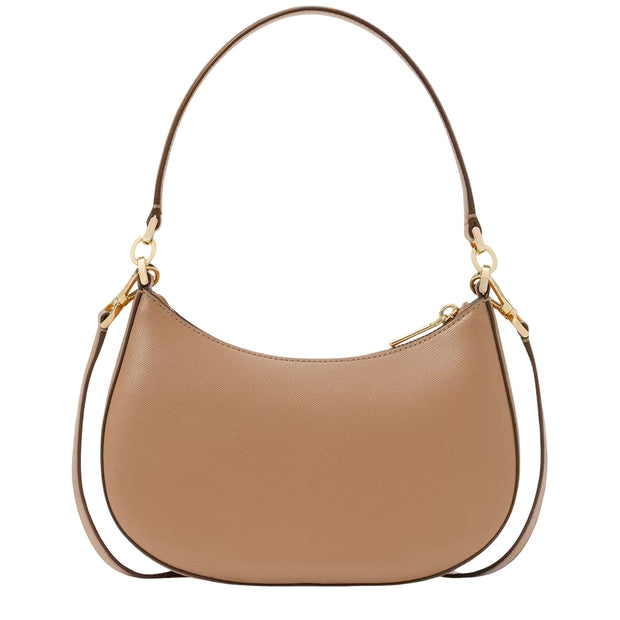 Back View of Kate Spade Paige Convertible Crossbody Bag - Light Fawn KK983