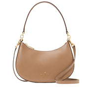Front View of Kate Spade Paige Convertible Crossbody Bag - Light Fawn KK983
