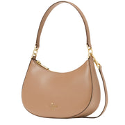 Side View of Kate Spade Paige Convertible Crossbody Bag - Light Fawn KK983