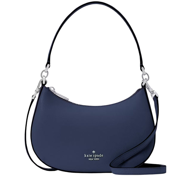Front View of Kate Spade Paige Convertible Crossbody Bag - Parisian Navy KK983