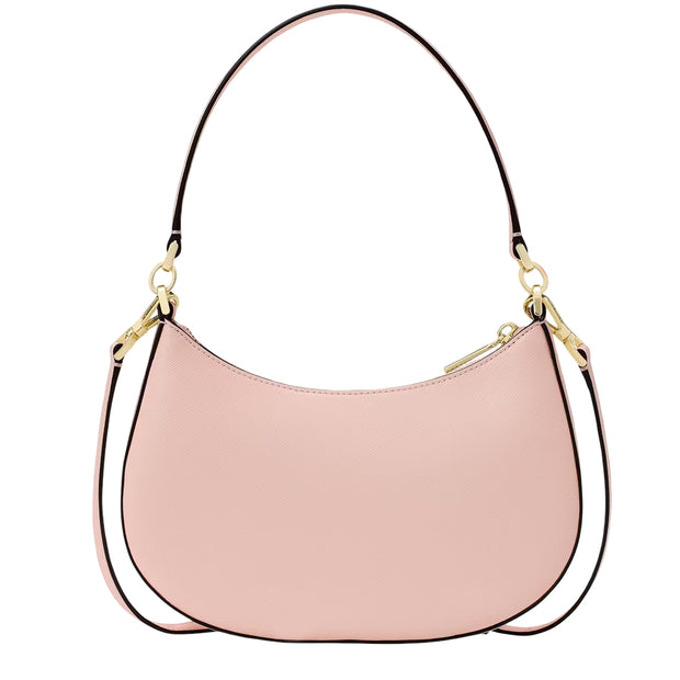 Back View of Kate Spade Paige Convertible Crossbody Bag - Rose Smoke KK983