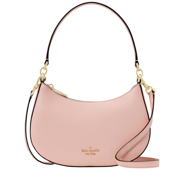 Front View of Kate Spade Paige Convertible Crossbody Bag - Rose Smoke KK983