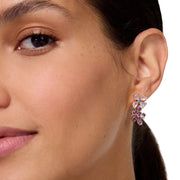 Model Wearing Kate Spade Paradise Double Drop Earrings - Multi KL505
