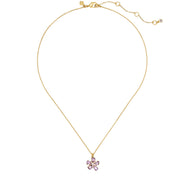 Front View of Kate Spade Paradise Mini Pendant Necklace - Multi KL455