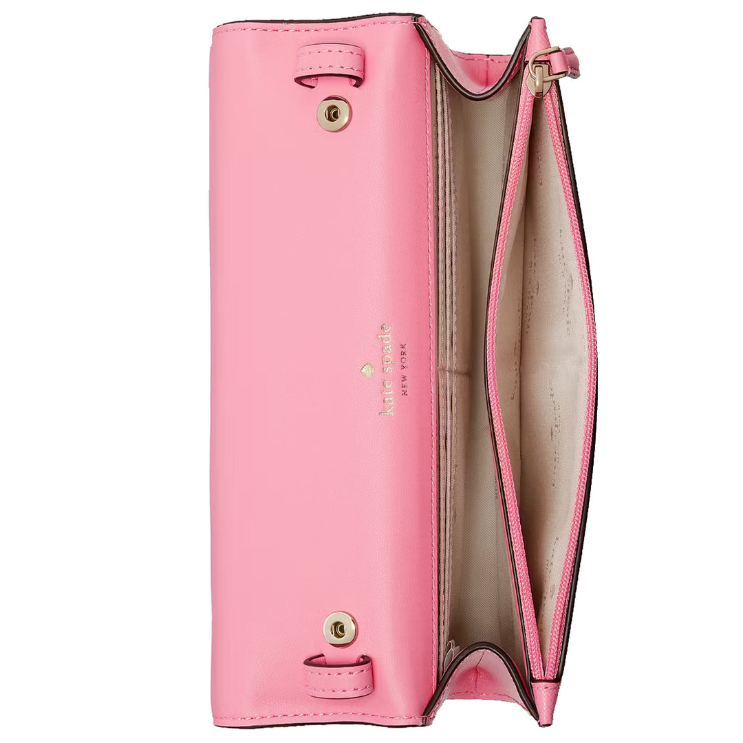 Buy Kate Spade Perry Leather Crossbody Bag in Blossom Pink