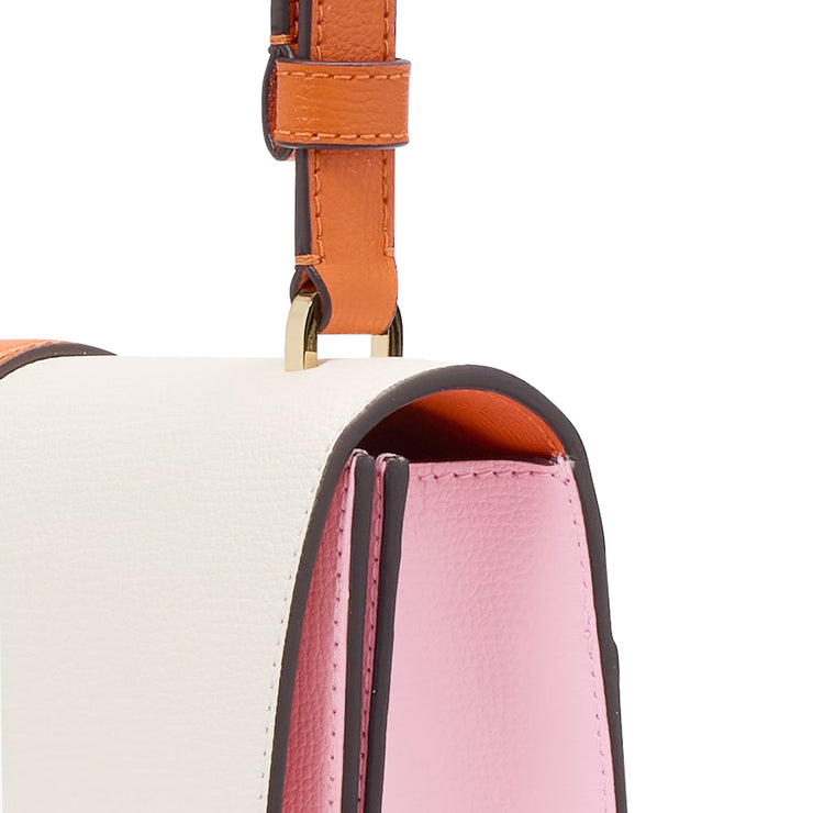Closeup of Kate Spade Phoebe Turnlock Shoulder Bag - Pink Horizon Multi KK138