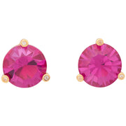 Front View of Kate Spade Rise And Shine Studs Earrings - Fuchsia KL121