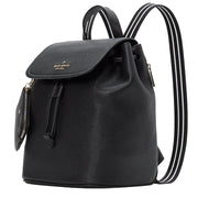 Kate Spade Rosie Medium Flap Backpack Bag in Black kb714