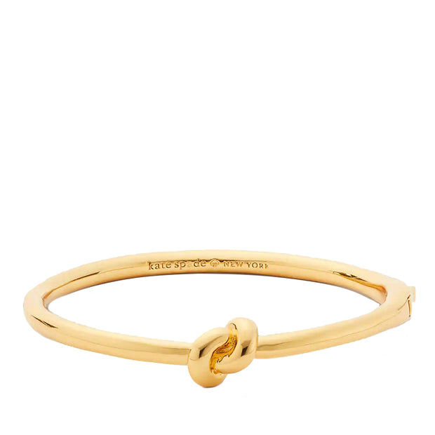Buy Kate Spade Sailor's Knot Hinge Bangle Bracelet in Gold o0R00065 Online in Singapore | PinkOrchard.com