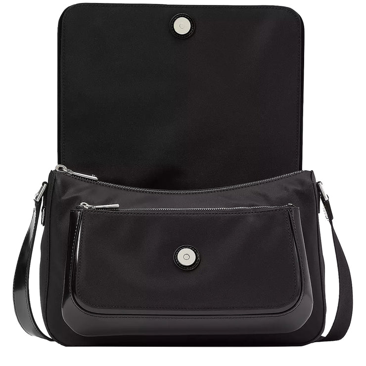 Buy Kate Spade Sam Icon KSNYL Nylon Medium Messenger Bag in Black KB135 Online in Singapore | PinkOrchard.com