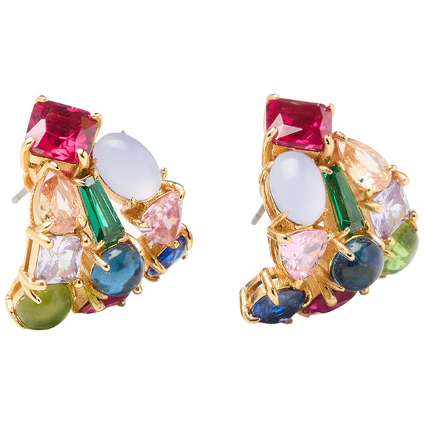 Buy Kate Spade Showtime Huggies Earrings in Multi KJ981 Online in Singapore | PinkOrchard.com
