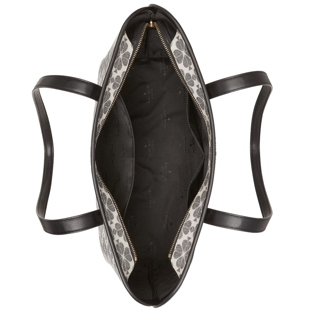 Buy Kate Spade Signature Spade Flower Tote Bag in Black