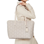 Buy Kate Spade Signature Spade Flower Large Tote in Dark Mushroom Cap Multi KG086 Online in Singapore | PinkOrchard.com