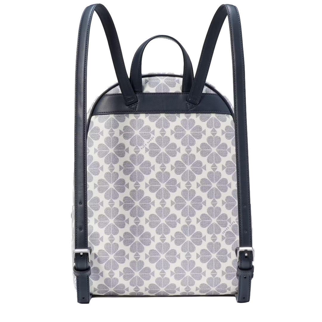 Kate Spade Spade Flower Medium Backpack Navy # KG482 Buy Kate Spade Signature Spade Flower Medium Backpack Bag in  main image 4