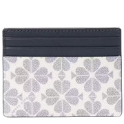 Buy Kate Spade Signature Spade Flower Small Slim Card Holder in Navy Multi kg492 Online in Singapore | PinkOrchard.com