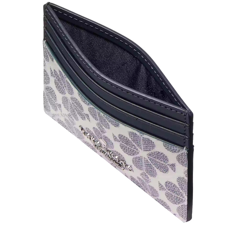 Buy Kate Spade Signature Spade Flower Small Slim Card Holder in Navy Multi kg492 Online in Singapore | PinkOrchard.com