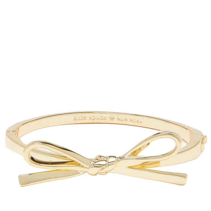 Kate Spade Skinny Mini Bow Bangle Bracelet in Gold o0ru3128