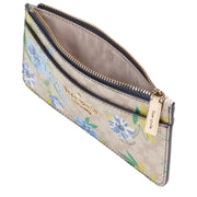 Interior View of Kate Spade Spade Flower Floral Large Slim Card Holder - Blazer Blue Multi KK913