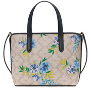 Buy Kate Spade Spade Flower Floral Small Tote Bag in Blazer Blue Multi KL002 Online in Singapore | PinkOrchard.com