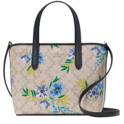 Buy Kate Spade Spade Flower Floral Small Tote Bag in Blazer Blue Multi KL002 Online in Singapore | PinkOrchard.com