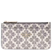 Buy Kate Spade Spade Flower Large Slim Card Holder in Black Multi KK895 Online in Singapore | PinkOrchard.com