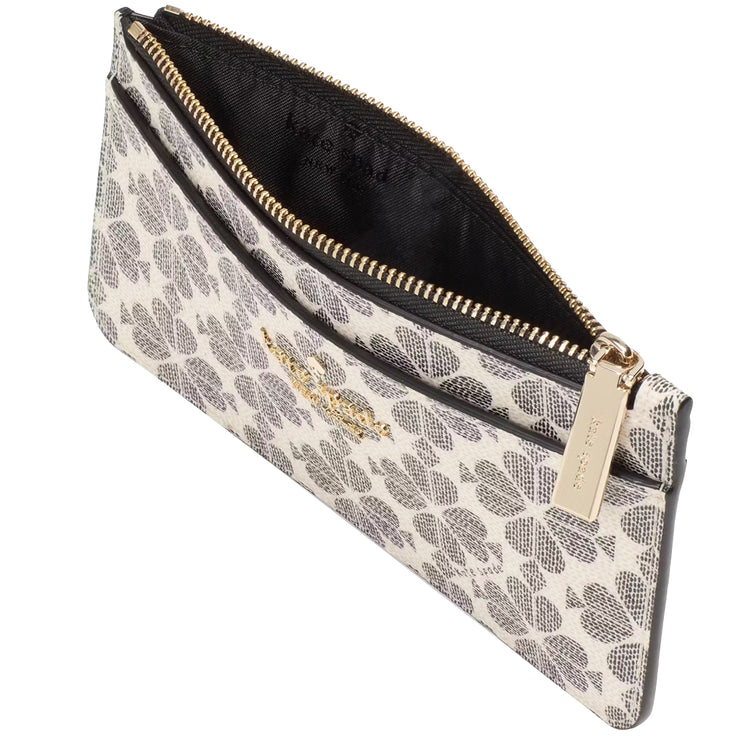 Buy Kate Spade Spade Flower Large Slim Card Holder in Black Multi KK895 Online in Singapore | PinkOrchard.com