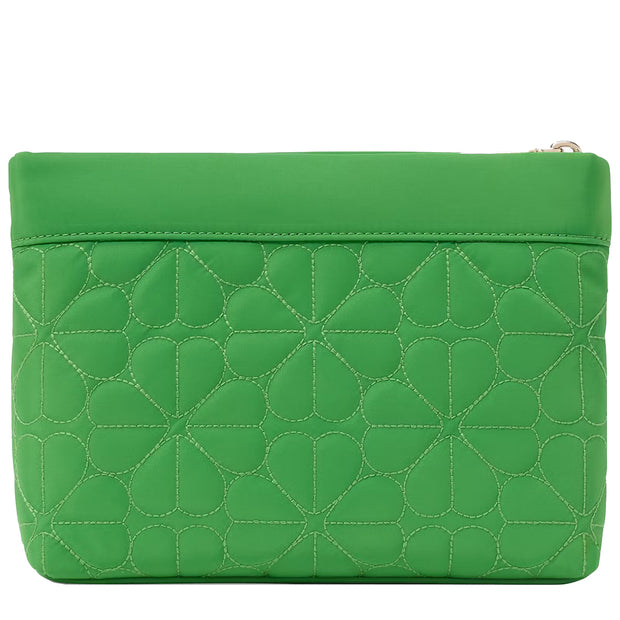 Buy Kate Spade Spade Flower Quilted Cosmetic Pouch in KS Green KK254 Online in Singapore | PinkOrchard.com