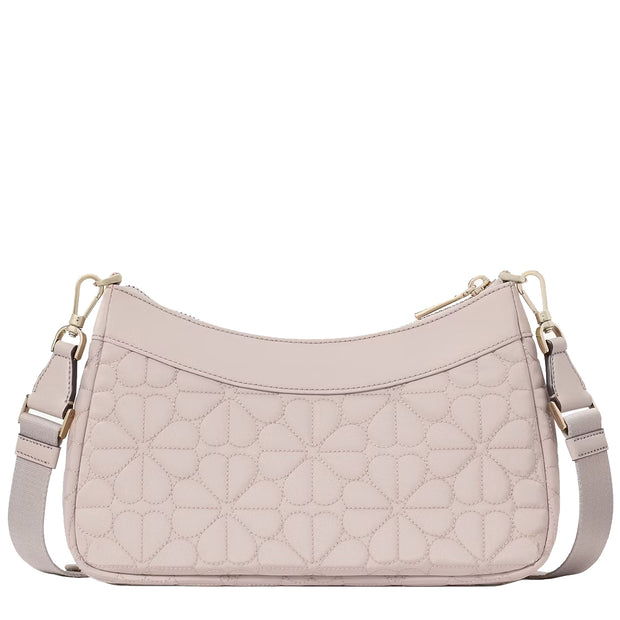 Buy Kate Spade Spade Flower Quilted Fabric Convertible Crossbody Bag in Cozy Grey KK077 Online in Singapore | PinkOrchard.com