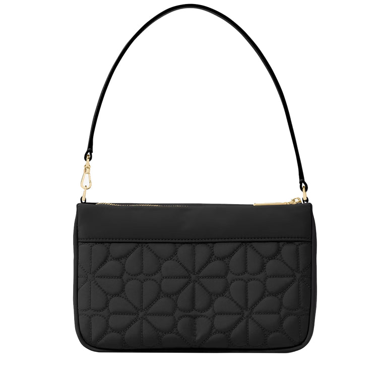 Buy Kate Spade Flower Quilted Fabric Convertible Wristlet Bag in Black KK255 Online in Singapore | PinkOrchard.com