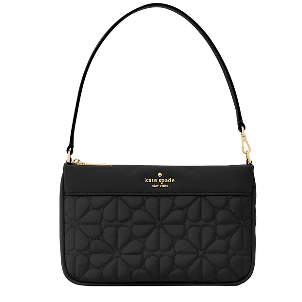 Buy Kate Spade Flower Quilted Fabric Convertible Wristlet Bag in Black KK255 Online in Singapore | PinkOrchard.com
