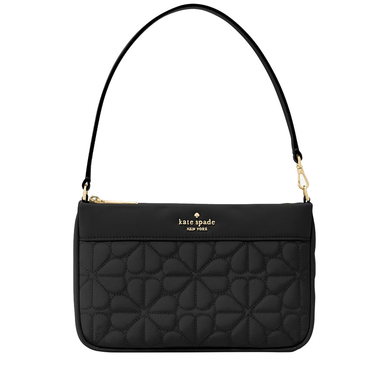 Buy Kate Spade Flower Quilted Fabric Convertible Wristlet Bag in Black KK255 Online in Singapore | PinkOrchard.com