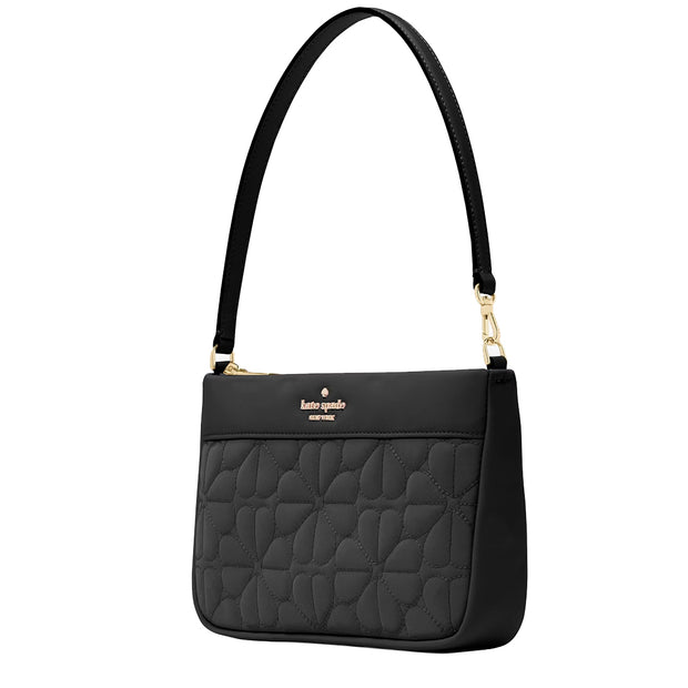 Buy Kate Spade Flower Quilted Fabric Convertible Wristlet Bag in Black KK255 Online in Singapore | PinkOrchard.com