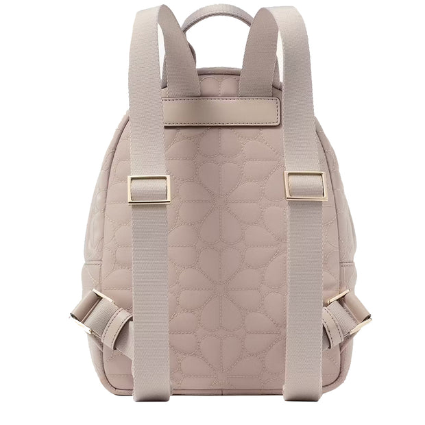 Buy Kate Spade Spade Flower Quilted Fabric Small Backpack Bag in Cozy Grey KK158 Online in Singapore | PinkOrchard.com