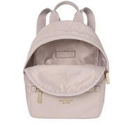 Buy Kate Spade Spade Flower Quilted Fabric Small Backpack Bag in Cozy Grey KK158 Online in Singapore | PinkOrchard.com
