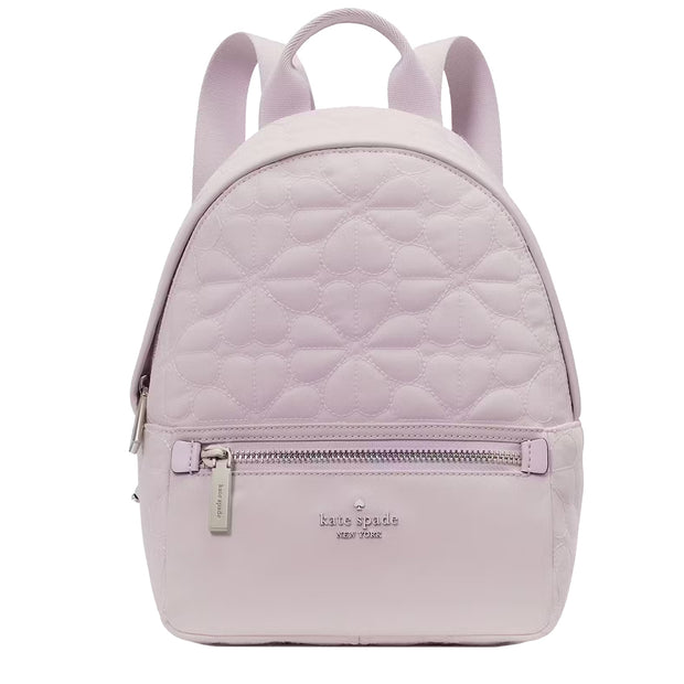 Buy Kate Spade Spade Flower Quilted Fabric Small Backpack Bag in Pale Amethyst KK158 Online in Singapore | PinkOrchard.com