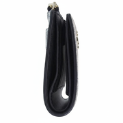 Side View of Kate Spade Spade Flower Small L-Zip Wallet - Black Multi KK894