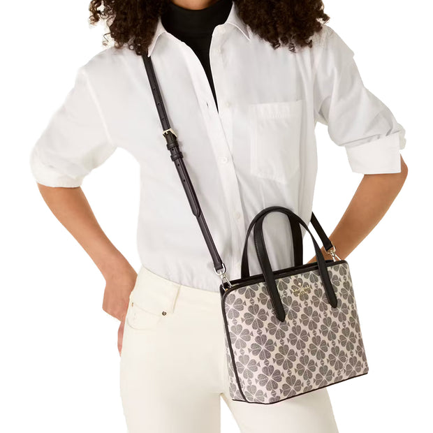 Buy Kate Spade Spade Flower Small Tote Bag in Black Multi KH425 Online in Singapore | PinkOrchard.com